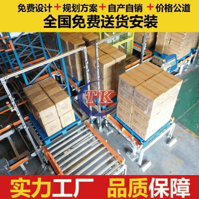 供应四向车货架 高架仓库智能密集型四向穿梭车货架图2