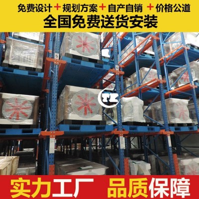江门市货架|重型货架定制|叉车直入式货架存储图2