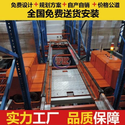 供应子母式穿梭车自动化立体仓库  穿梭车立体库定制图2