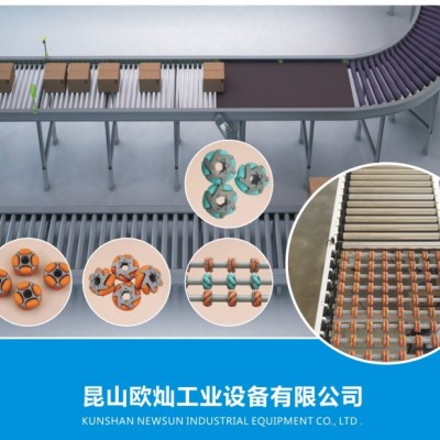 麦克纳姆轮 麦轮分拣，福莱轮万向轮全向轮分拣设备图5
