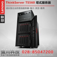 成都联想 （ThinkServer） TS560 塔式服务器主机 金蝶用友ERP、OA 替代TS550 非热插拔