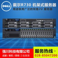 成都戴尔服务器代理商_Dell PowerEdge R730主机机架式双路至强ERP文件共享存储现货